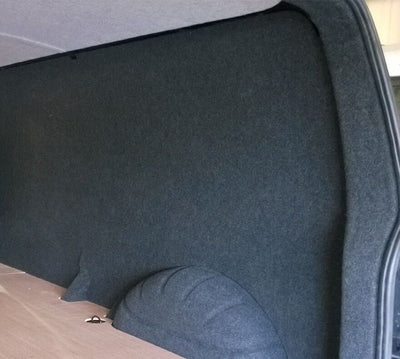 Van Lining in Dark Grey (10m) & Trim Spray (10 Cans)