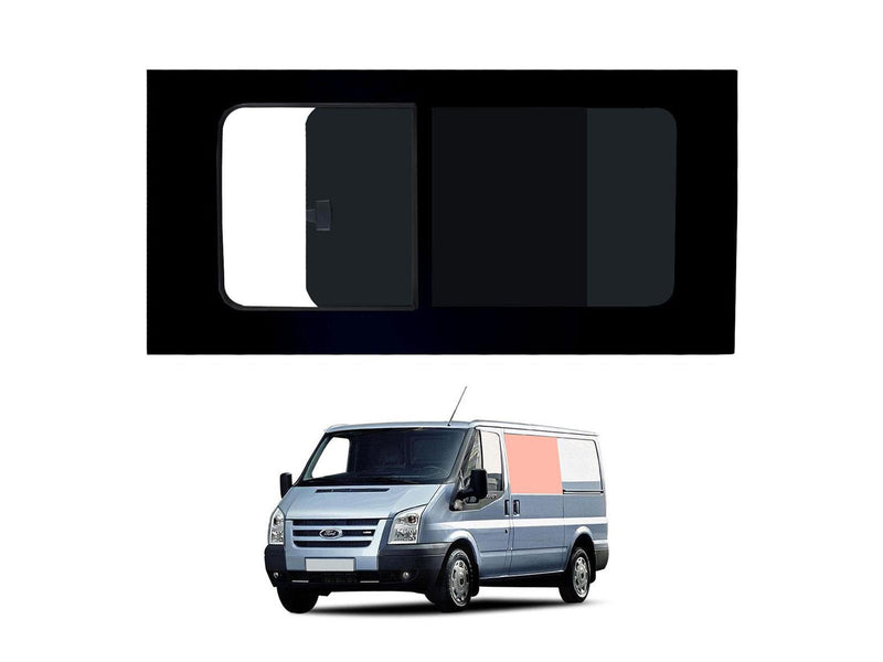 Ford Transit (2000-2014) - Left Hand Sliding Door Dark Tint Opening Window