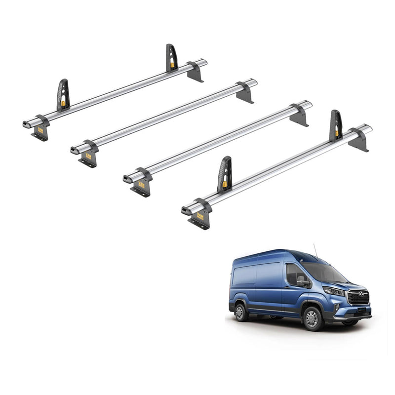 Van Guard Ulti Bar+ 4 Bars Roof Rack For The Maxus Deliver 9 2020+