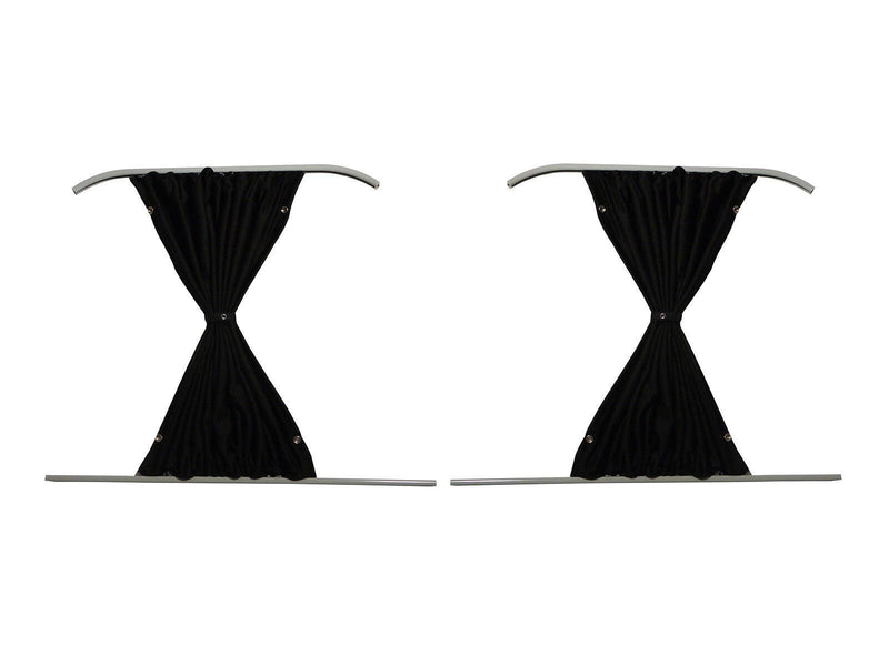 Rear Barn Door Black Curtain Kit