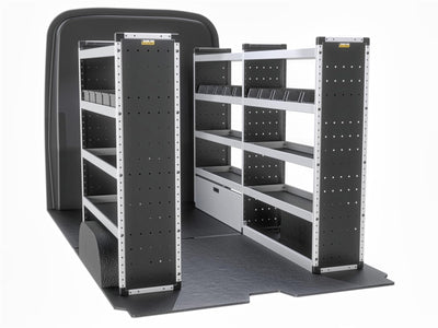 Peugeot Boxer Van Guard Racking - Driver + Passenger Side [Silver Pack]