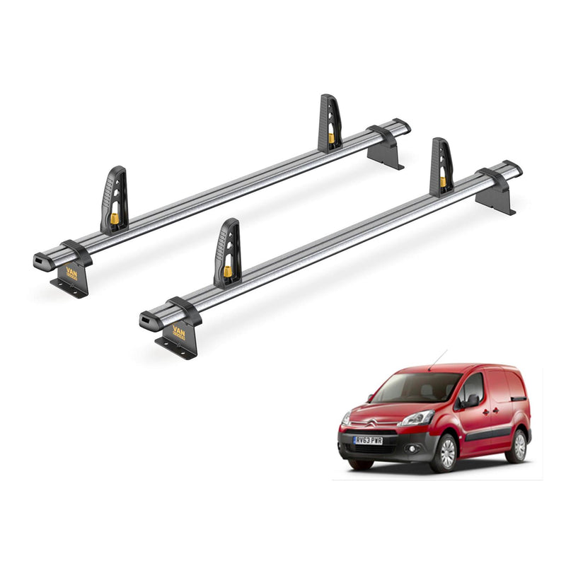 Citroen Berlingo Roof Rack for 2008-2018 Loadstops + 2 Roof Bars Van Guard Trade