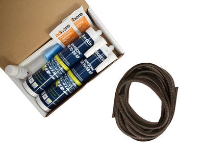 Ford Transit 2000-2014 Swb - Lh Side Fixed + Right Hand Side Open Tint Fitting Kit