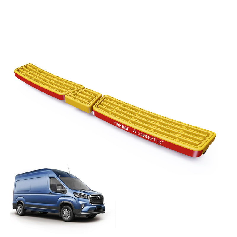 Maxus Deliver (2020-) 9 Yellow Triple AccessStep - With Reverse Sensors