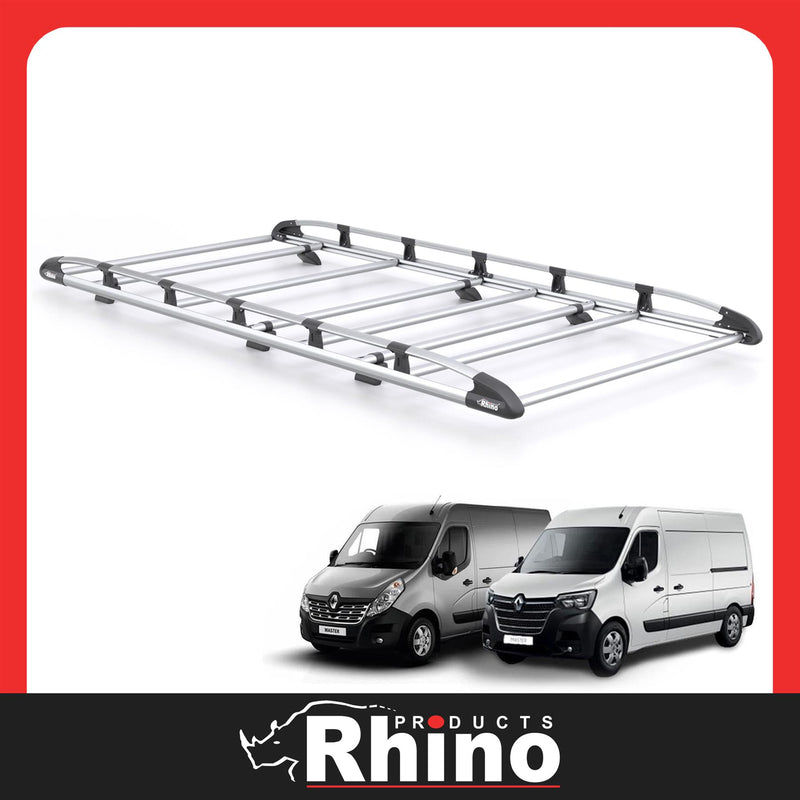 Renault Master (2010-2024) - Rhino KammRack Black Roof Rack