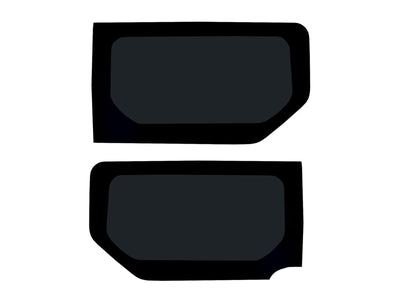 Nissan Primastar (2001-2014) Driver and Passenger Side Fixed Window Privacy Camper Glass with Fitting Kit