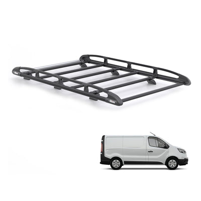 Renault Trafic (2014 onwards) - Rhino KammRack Black Roof Rack