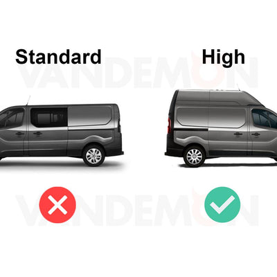 Vauxhall Vivaro (2014-2019) - 4 Van Guard Ultibar Trade Roof Bars