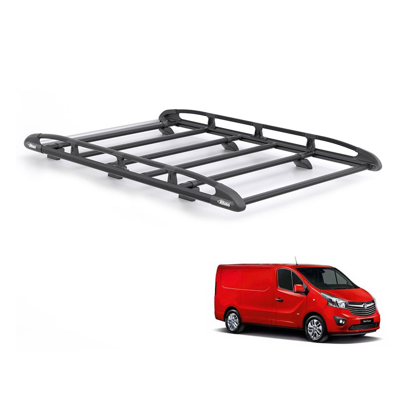 Vauxhall Vivaro (2014-2019) - Rhino KammRack Black Roof Rack