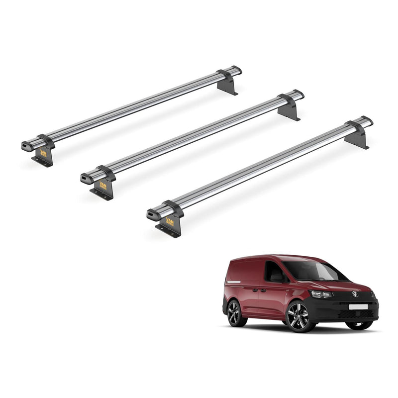 Van Guard Ulti Bar Trade 3 Bars Roof Rack For The VW Caddy 2020+