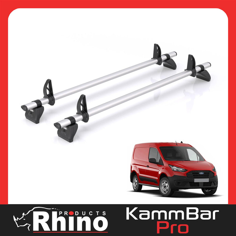Ford Transit Connect Roof Rack For 2013-2023 Vans 2x Roof Bars Rhino Kammbar Pro