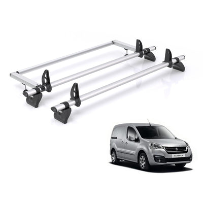 Peugeot Partner (2008-2018) - Rhino Kammbar Pro Roof Bars