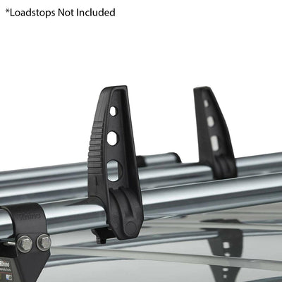 Ford Transit (2000-2014) - 2 Rhino Delta Roof Bars + Roller