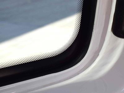VW Caddy SWB (2004-2020) Passenger Side Fixed Window Privacy Camper Glass