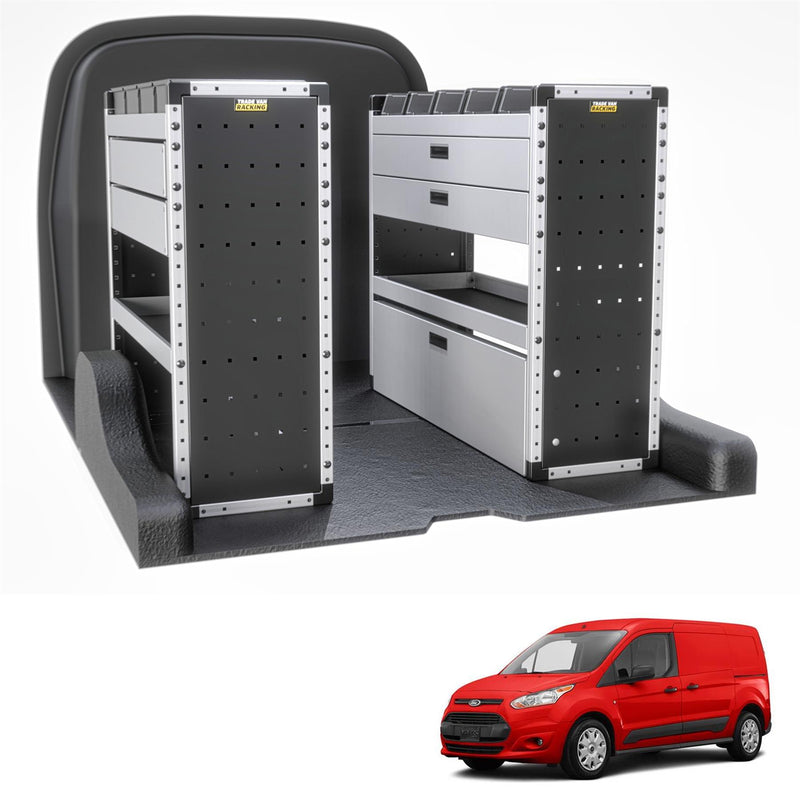 Ford Transit Connect Van Guard Racking - Driver + Passenger Side [Gold Pack]