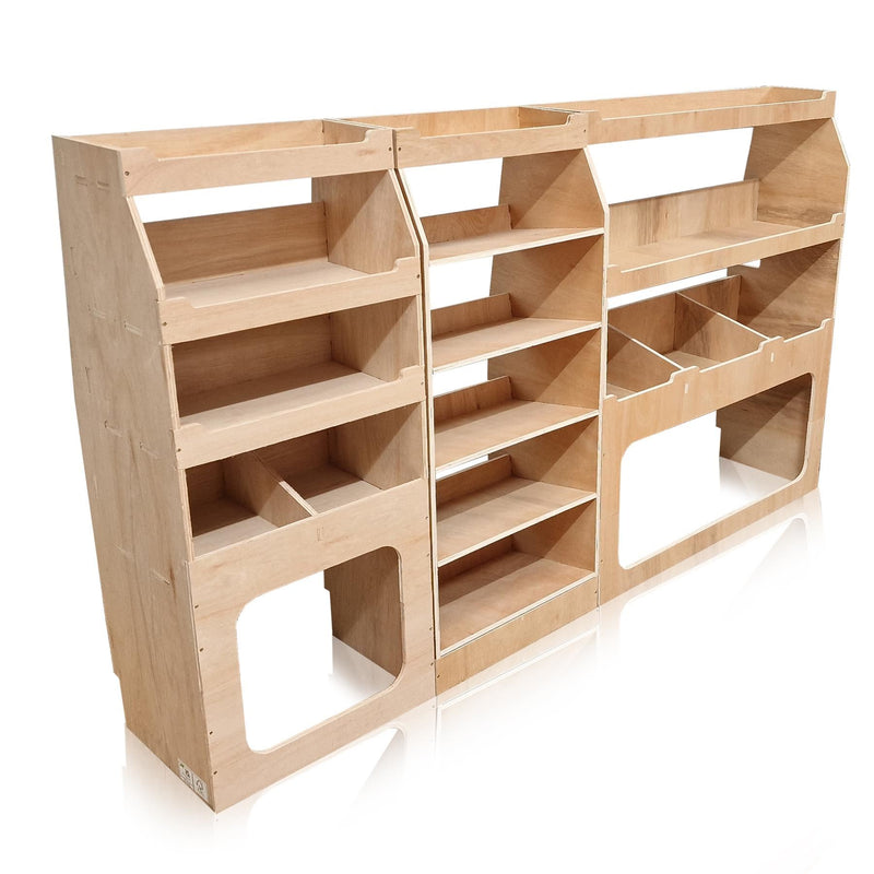 Fiat Talento (2016-2020) Plywood Van Racking - Driver Side