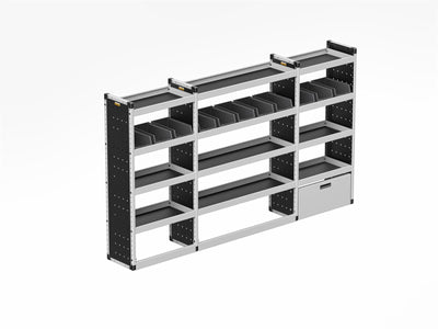 Mercedes Sprinter Van Guard Racking - Driver + Passenger Side [Silver Pack]