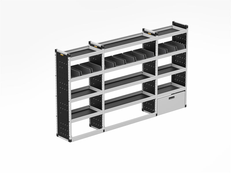 Mercedes Sprinter Van Guard Racking - Driver + Passenger Side [Silver Pack]