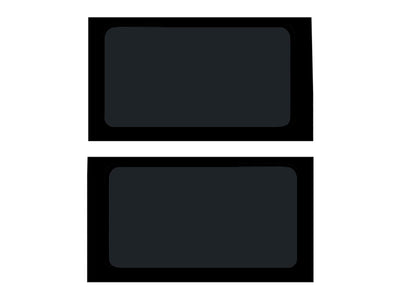 Ford Transit (2000-2014) - Twin Fixed Dark Tint Windows & Fitting Kit
