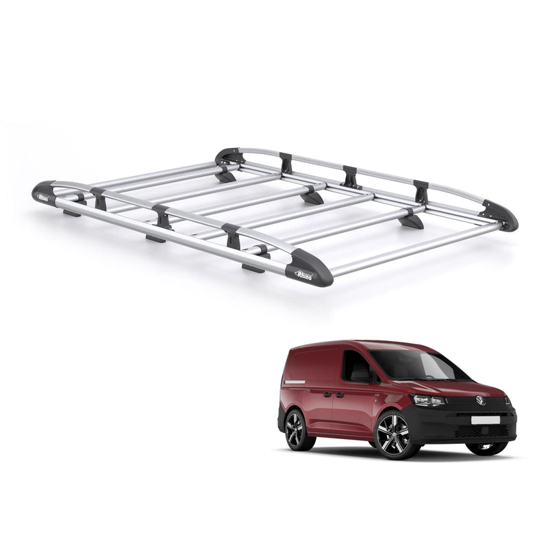 VW Caddy Roof Rack for 2020+ Standard Model [Tailgate] Rhino KammRack