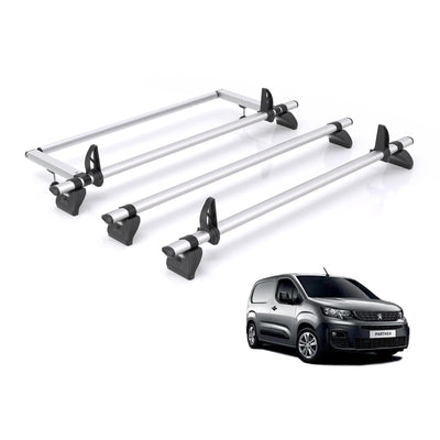 Peugeot Partner (2018 onwards) - Rhino Kammbar Pro Roof Bars