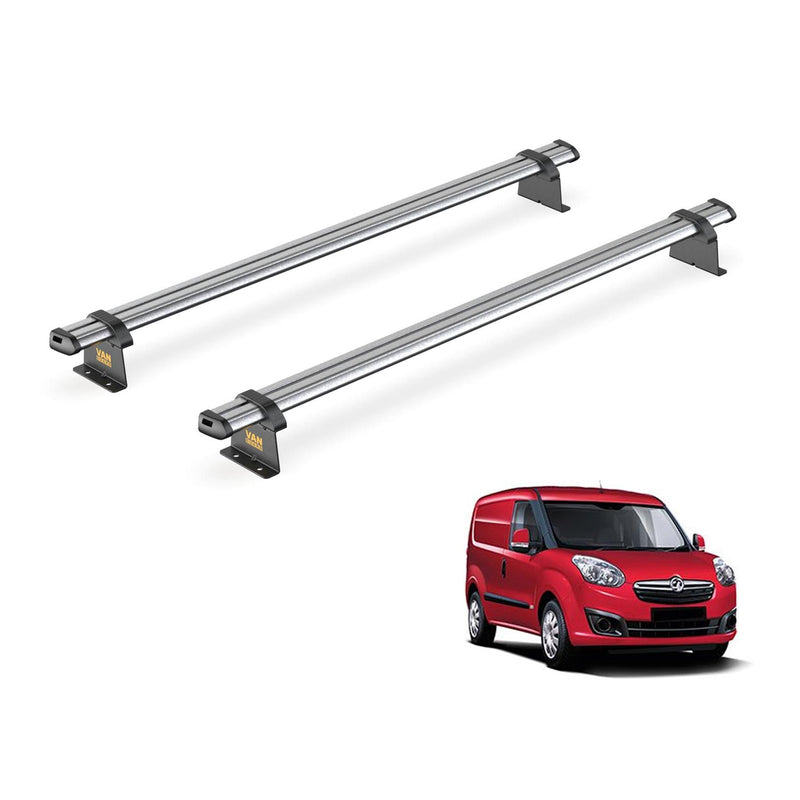 Vauxhall Combo (2012-2018) - 2 Van Guard Ultibar Trade Roof Bars