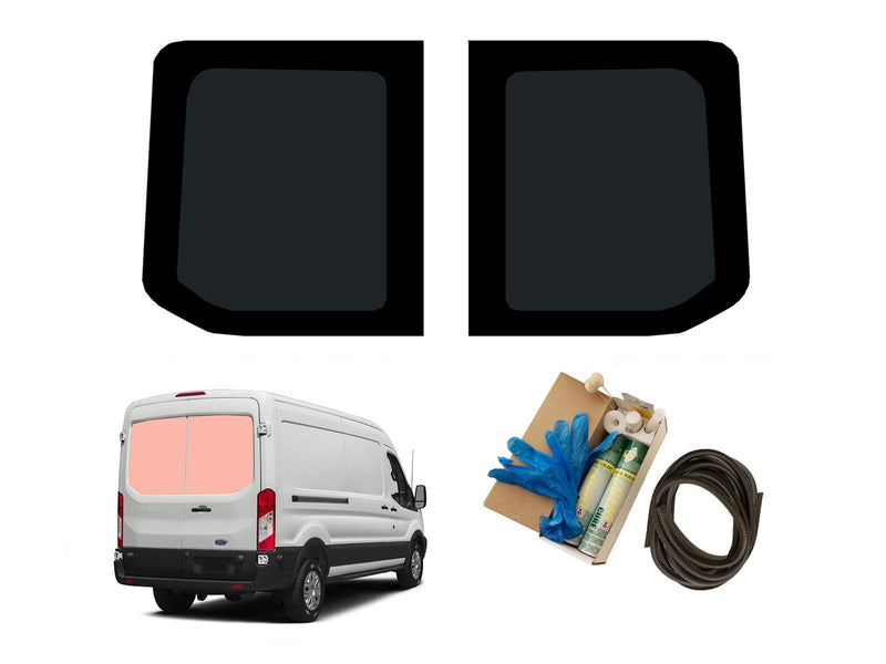 Ford Transit 2014-  Rear Door Tint Fitting Kit