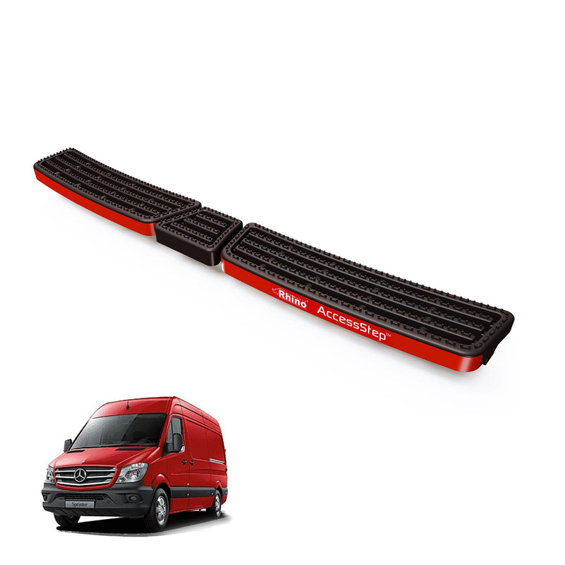 Mercedes Sprinter (2006-2018) Black Triple AccessStep - No Reverse Sensors