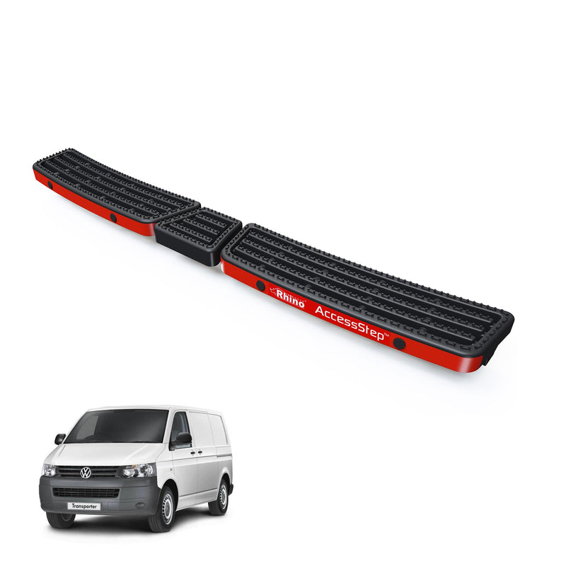 VW Transporter (2003-2015) Black Triple AccessStep - With Connect+