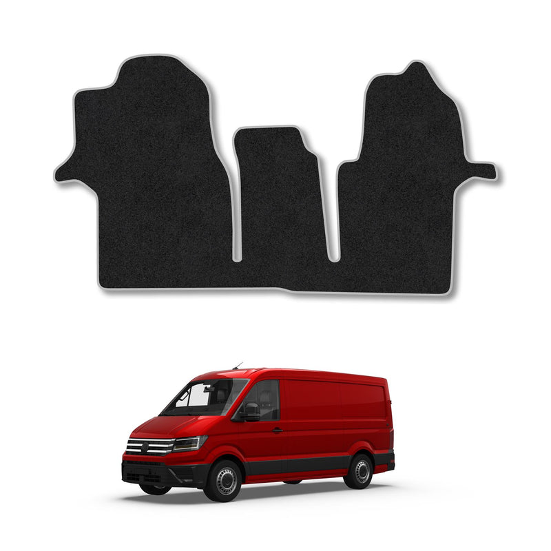 VW Crafter (2017+) Carpet Floor Mat Grey Trim