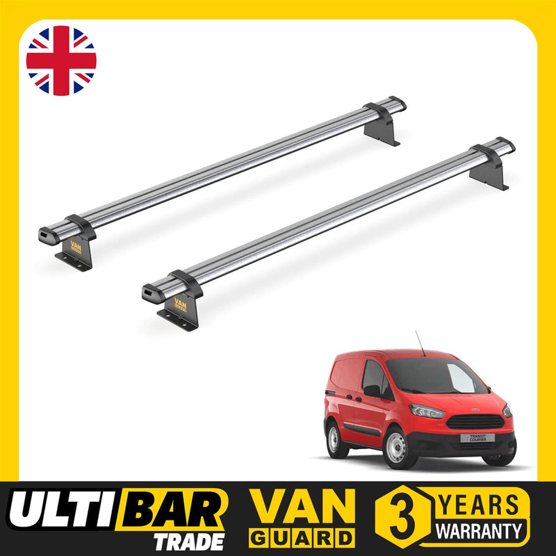 Ford Transit (2014-2023) Courier - 2 Van Guard Ultibar Trade Roof Bars