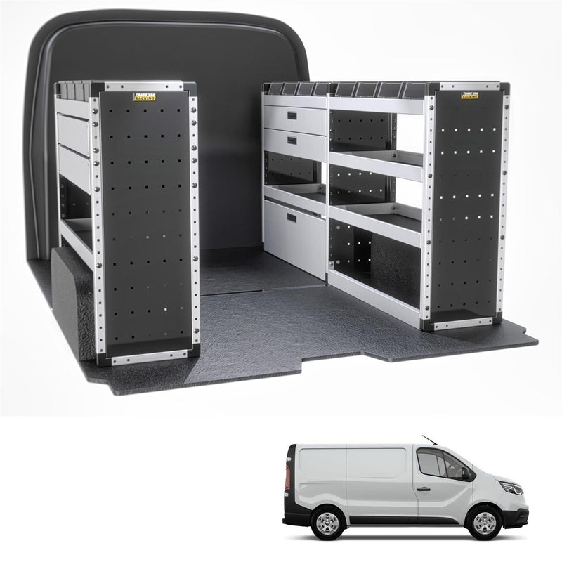 Renault Trafic Van Guard Racking - Driver + Passenger Side [Gold Pack]