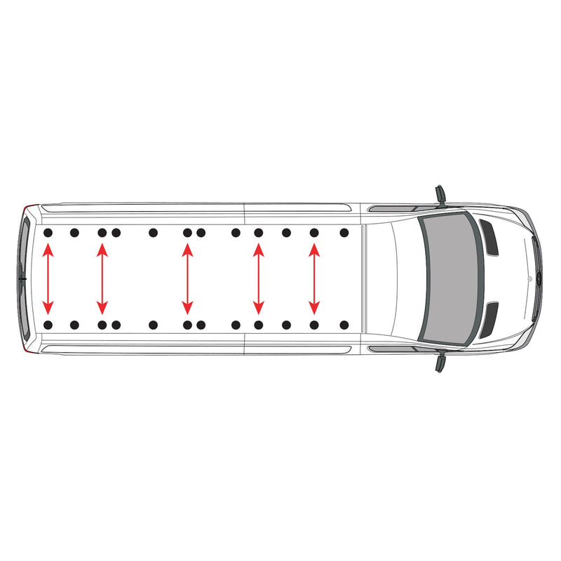 VW Crafter (2006-2017) - Van Guard Ulti Roof Rack