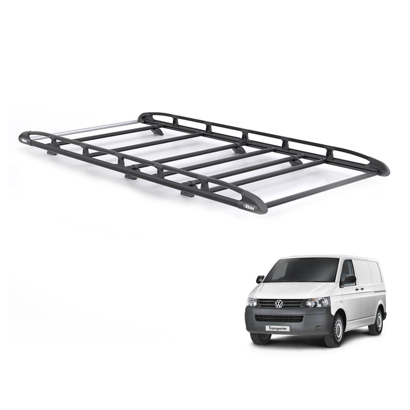 VW Transporter (2003-2015) - Rhino KammRack Black Roof Rack