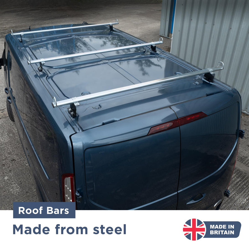 Peugeot Expert (2016-) - 3 Roof Bars & Roller