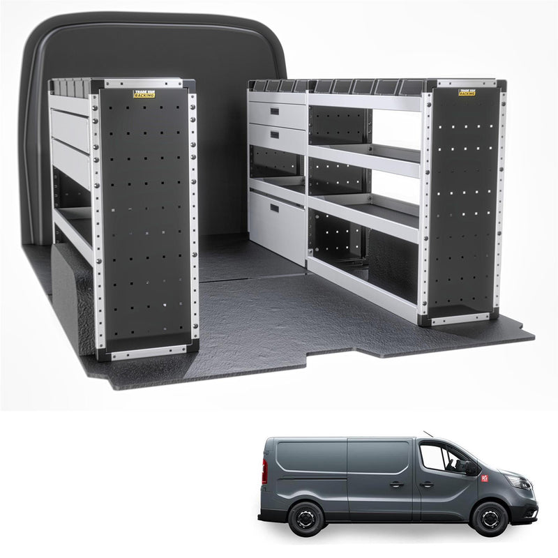 Renault Trafic Van Guard Racking - Driver + Passenger Side [Gold Pack]