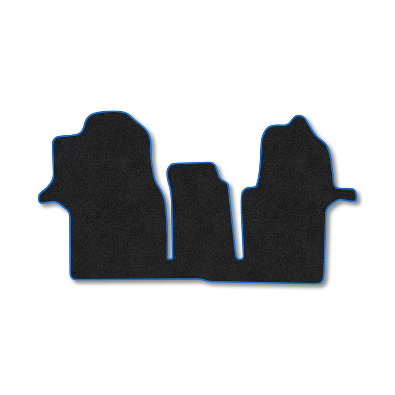 MAN TGE (2017+) Carpet Floor Mat Blue Trim