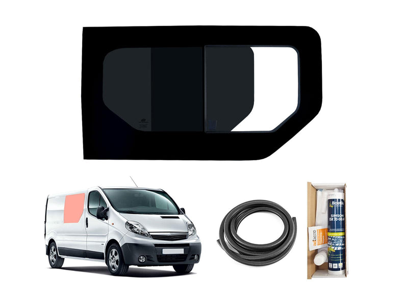 Vauxhall Vivaro 2002-2014 - Right Hand Side Open Tint Fitting Kit