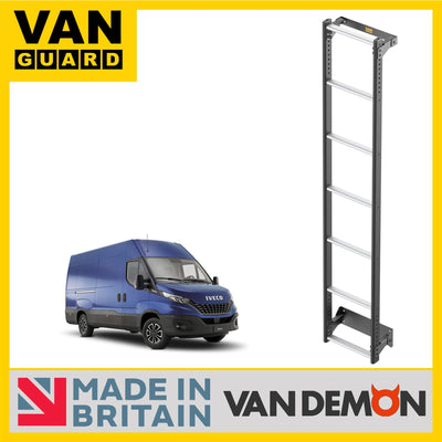 Van Guard 7-Step ULTILadder Rear Door Van Ladder for Iveco Daily (2014 on) H2/H3