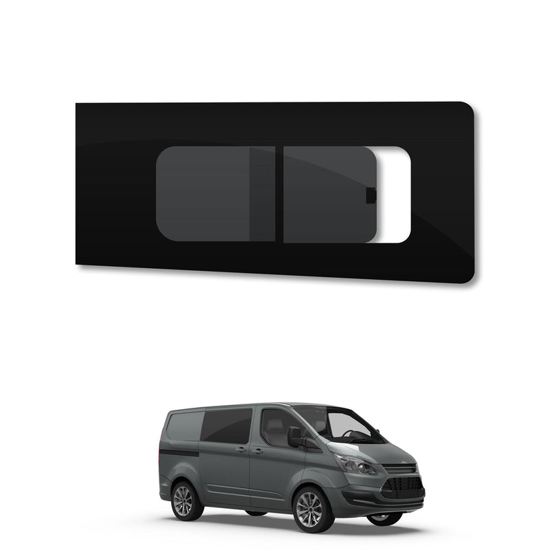 Ford Transit Custom (2013-2023) Driver Side Opening Window Privacy Camper Glass Glass Only