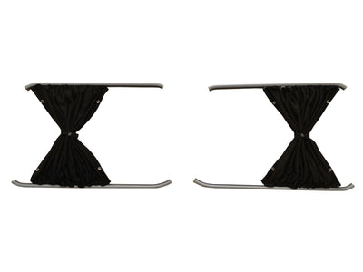 VW Transporter (T5 2003-2015) - Rear Door Black Out Curtain Kit