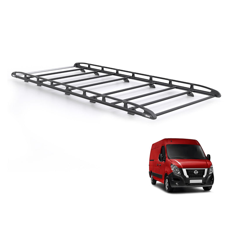 Nissan NV400 (2010-2021) - Rhino KammRack Black Roof Rack