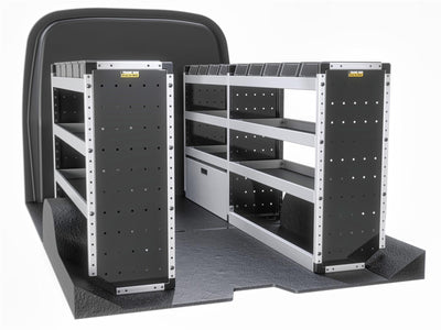 Vauxhall Vivaro Van Guard Racking - Driver + Passenger Side [Silver Pack]