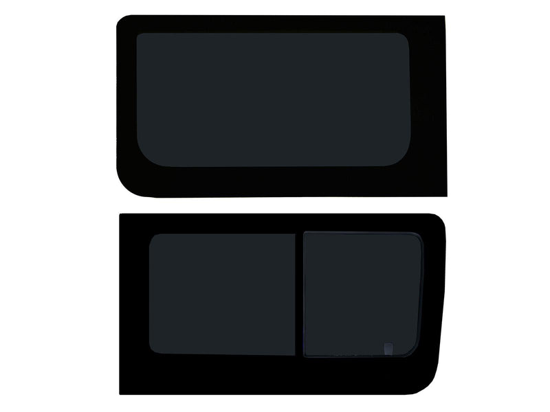 Mercedes Sprinter (2006-2018) Driver Opening Passenger Fixed Side and Rear Door Window Privacy Camper Glass Full Kit