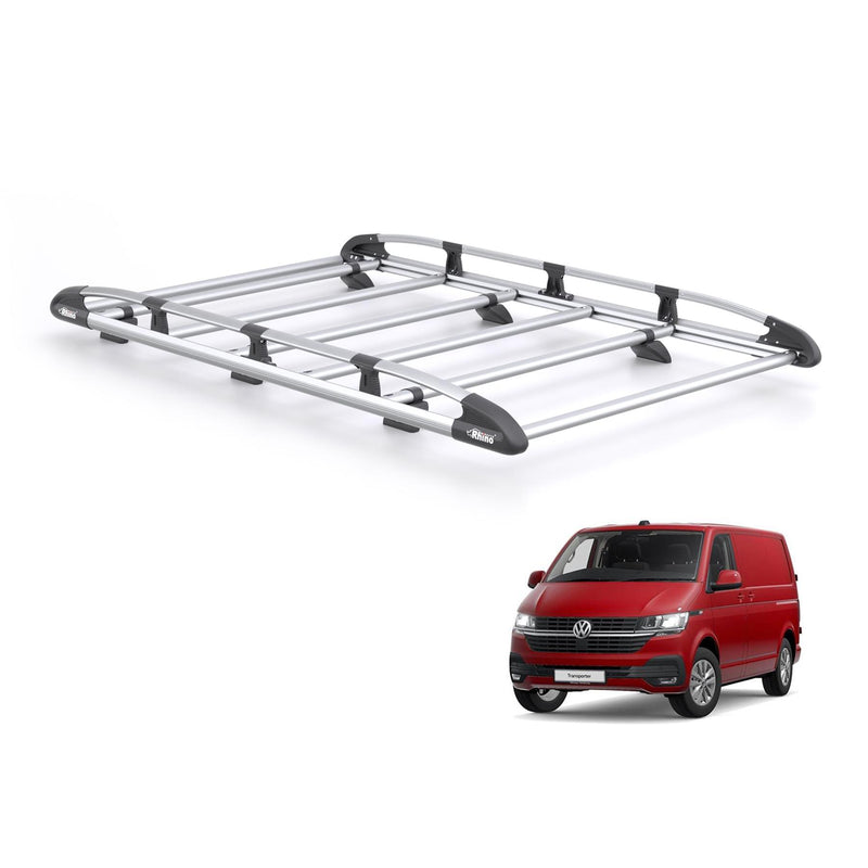 VW Transporter Roof Rack for 2015+ Short [Tailgate] Rhino KammRack
