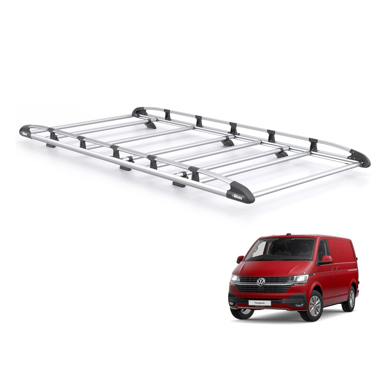 VW Transporter Roof Rack for 2015+ Long [Tailgate] Rhino KammRack