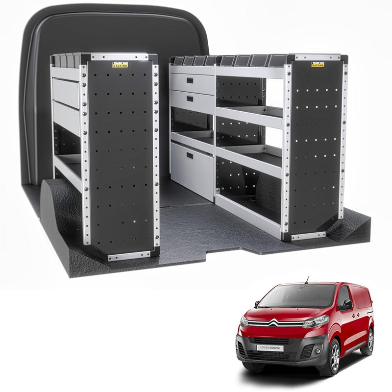 Citroen Dispatch Van Guard Racking - Driver + Passenger Side [Gold Pack]