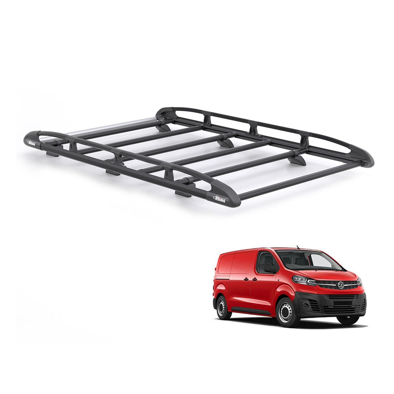 Vauxhall Vivaro (2019-) - Rhino KammRack Black Roof Rack