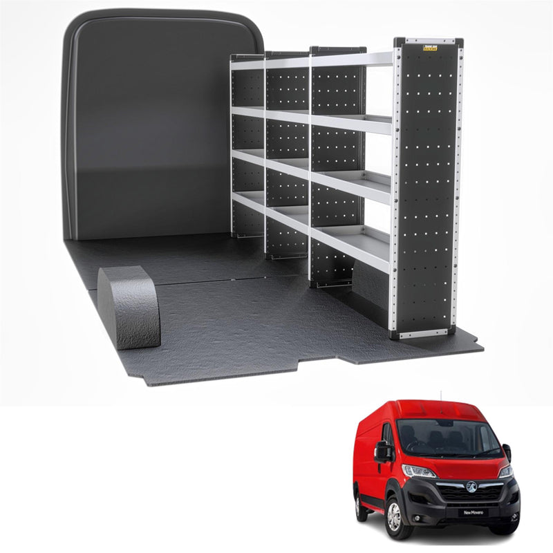 Vauxhall Movano Van Guard Racking - Driver Side [Bronze Pack]