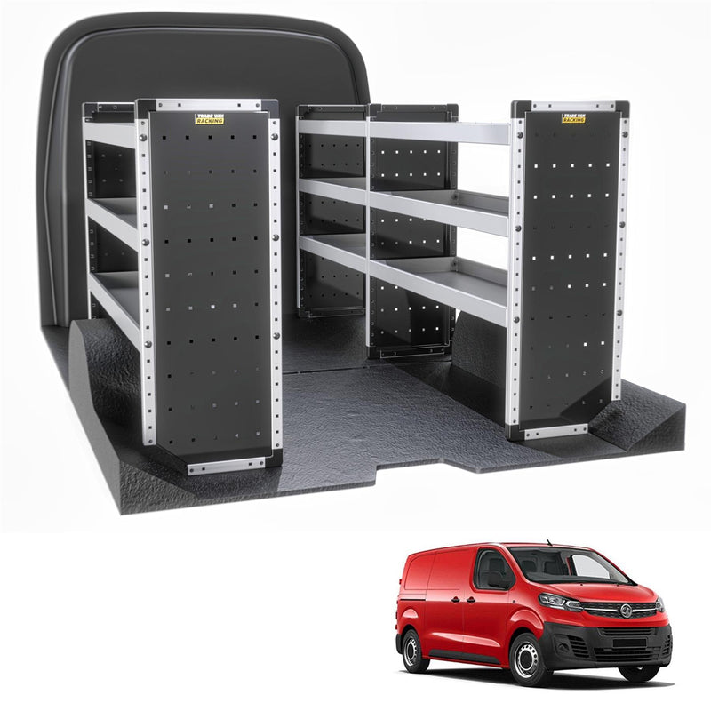 Vauxhall Vivaro Van Guard Racking - Driver + Passenger Side [Bronze Pack]